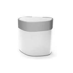 PRAT.K Lixeira Plástica Branca 5L – Para Pia