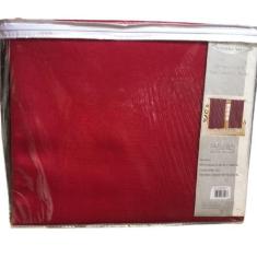 Cortina Para Varão 2,20 X 1,80Cm Granite Cereja - Sultan