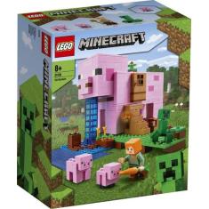 Lego Minecraft A Casa Do Porco 490 Peças - Lego 21170