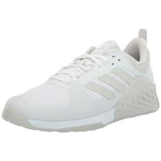 adidas Tênis feminino Dropset 2 Trainer, Branco/cinza/cinza., 11.5 Wide