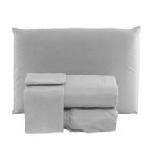 Jogo de Lençol Cama Casal Padrão Box 3 Peças Liso com Elástico - Promo