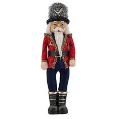 Tuut Quebra Nozes Azul e Vermelho 38cm – Visual Imponente e Cores Tradicionais