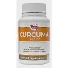 Cúrcuma Plus (500mg) 60 Cápsulas - Vitafor