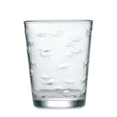 Copo Baixo Em Acrílico Peixe 3d 400ml Kenya