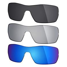 3 pares de lentes polarizadas de substituição Mryok para óculos de sol Oakley Offshoot – Opções