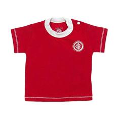 Camiseta Bebê Internacional Vermelha Oficial