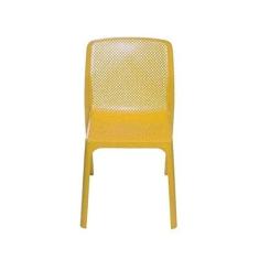 Cadeira Sem Braço Vega Or Design Amarelo