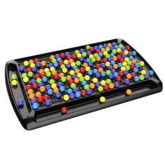 Jogo de tabuleiro infantil Rainbow Ball Matching Jogo de tabuleiro duplo para pais e filhos