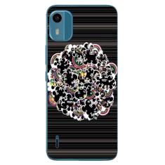 Capa Adesivo Skin110 Verso Para Nokia C12 Pro