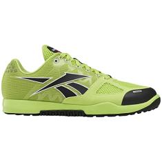 Reebok Tênis feminino Nano 2.0, Limão a laser, preto/branco, 37