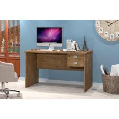 Mesa / Escrivaninha TAUR Para Computador 1.20m 2 Gavetas sendo um Com 
