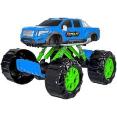 Carrinho Caminhonete Pick Up Super Nitrus 457 - Usual Brinquedos, Azul
