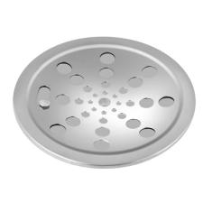 Ralo Grelha Inox Para Banheiro Redondo 10x10 Com Fecho