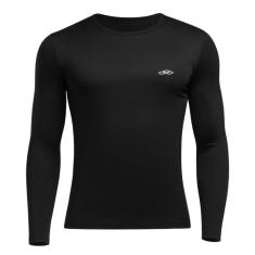 Camiseta Olympikus Essential Manga Longa Masculina-Masculino