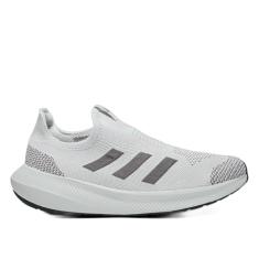 Tênis Unissex Lite Flow U Adidas sem Cadarço (Branco, BR, Adulto, Numérico, 37)