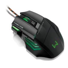 Mouse Gamer Warrior Rayner 3200DPI 7 Botoes QuickFire - MO207