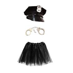 Fantasia de Policial Feminina - 3 Peças