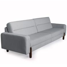 Sofá 03 Lugares Marvin 210 Cm Cinza D-315