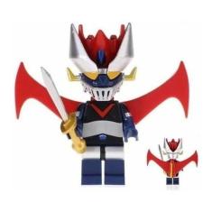 Boneco Blocos De Montar Robô Mazinkaiser V