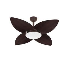 Ventilador Teto Marrom Winds 4 Pás Palha Turbo Ventax 220V, 220V