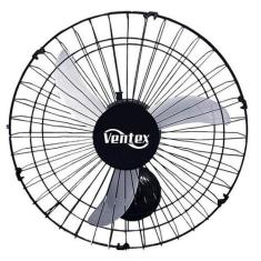 Ventilador De Parede 50cm Tex5 Preto 210w Bivolt Ventex