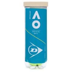Bola de Tênis Dunlop Australian Open - Tubo com 3 unidades