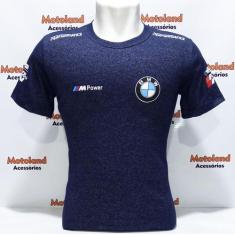 Camiseta Bmw Motorrad Azul Marinho - All 426