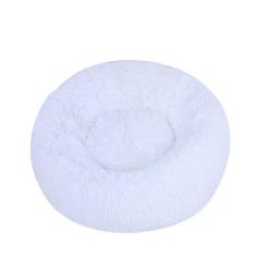 KAIJIE Cama calmante para cães e gatos, cama redonda macia e aconchegante para cães e gatos pequenos, médios e 70 cm de diâmetro