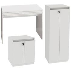 Escrivaninha Armario Balcao Escritorio Mex73x51x49