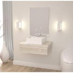 Conjunto para Banheiro Gabinete com Cuba Q32 600W Metrópole - Compace