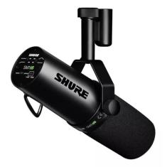 Microfone Vocal Dinâmico Com Pré Amplificador Shure Sm7Db