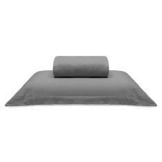 Jogo de Cama Solteiro King Malha 100% Algodão Image Elástico Largo Buettner