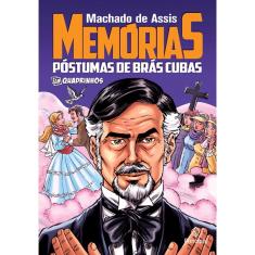 Livro - Memórias póstumas de Brás Cubas: em quadrinhos