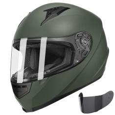 Capacete de motocicleta glx GX11 compacto, leve, integral, dot