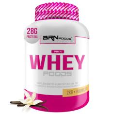 Pink Whey Protein com Colágeno 2kg - BRN Foods