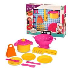 Kit Cozinha Infantil Kitchen Jantarzinho - Nig Brinquedos