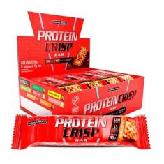 CRISP BAR BARRA DE PROTEÍNA WHEY PROTEIN SABORES C/ 12 UN INTEGRAL MEDICA-Unissex