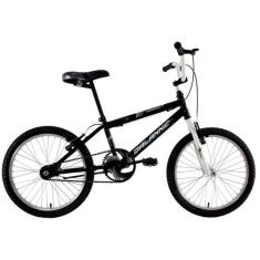Bicicleta Infantil Aro 20 Cross Bmx Freestyle Mutante Preta - Dalannio
