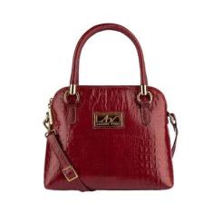 Bolsa feminina de mão em couro Donna-Feminino