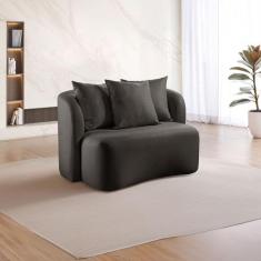 Sofá Curvo Orgânico Orion Elegância e Contemporaneidade Yescasa