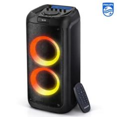 Caixa de Som Philips Party Speaker 1300W TAX4209 78 Bluetooth USB AUX 