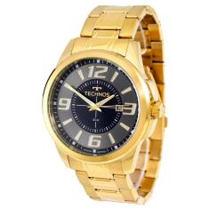 Relógio Technos Masculino Dourado 2115Laas/4C