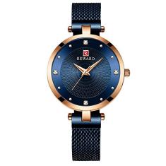 Relógio Luxo Unissex À Prova D' Água REWARD 22006 Casual (Azul)