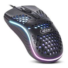 Mouse Gamer Óptico USB LED RGB 1000dpi Knup