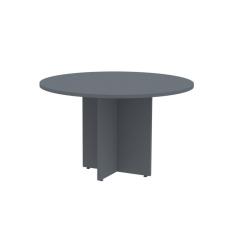 Mesa Reunião Redonda Mrr1100p25pp Grafito