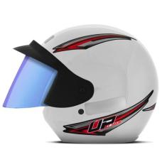 Capacete Masculino Feminino Aberto Mixs Up, BRANCO, 60