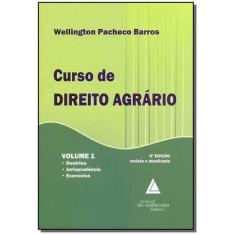 Curso de Direito Agrário - Vol.01 - 09Ed/15 Sortido - LIVRARIA DO ADVO