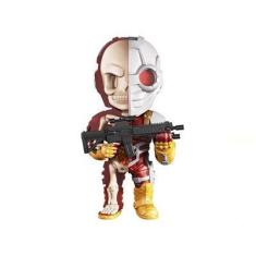 Boneco Esquadrão Suicida Pistoleiro Deadshot Xxray  - Mighty Jaxx, XXR