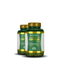 2X Levedura De Cerveja Green Hf Suplementos 400 Comp - HF Suplements