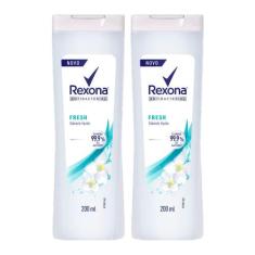 Kit Sabonete Líquido Rexona Antibacterial Fresh 250ml - 2 unidades